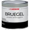 Colorificio Carson BRUEGEL Smalto Antiruggine per ferro MANO UNICA DIRETTA SULLA RUGGINE Non cola (750 ML, MARRONE CIOCCOLATO)