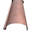 generico Grondaia alluminio anticato finto rame modello piccolo (Canale Mt 2)
