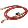 Tecnogas - FRUSTA TUBO FLESSIBILE ROSSO Attacco 5/16 45° R 410 CON RUBIMETTO 45° CM 150 - TCG11666