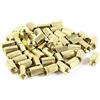 Aexit 50 pezzi esagonale esagono femmina dado distanziale ottone distanziatore M4x10 M4 10mm ID: 969718