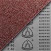 Klingspor corindone Nastro abrasivo | 152 x 1219 mm | granulometria P40 | 10 pezzi | per legno e metallo | supporto in tessuto semi-flessibile resistente allo strappo | nastri abrasivi professionali