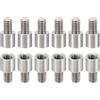 PATIKIL 24pz Distanziali M4, Distanziali M4 6+6mm Acciaio inossidabile con Filettatura, Kit Viti Distanziali 4mm ID 6mm OD Adattatori Metrici Maschio Femmina per Circuiti PCB Droni RC