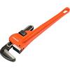 Kendo Pinza per tubi grande - Pinza per tubi con una sola mano 18 - Lunghezza: 450 mm - Larghezza massima bocca 76 mm - con filettatura autopulente - Pinza per tubi grande per professionisti e fai da