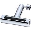 topolenashop Rubinetto Prolunga Rubinetto Cucina Areatore Effetto Cascata 3 Getti 360° Aeratore Rubinetto Lavello Cucina, Prolunga Rubinetto Bagno con Filtro Antispruzzo, 3 Modalità Aeratori