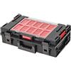 Qbrick System Cassetta Attrezzi Vuota Cassetta Porta Utensili Valigetta Lavoro 585 x 385 x 190 mm Nero ONE 200 2.0 Expert