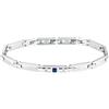 Morellato Bracciale Uomo in Acciaio, Zircone, Collezione MOTOWN - SALS129