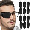 Dimeho 12 PEZZI Bande Oculari per Occhiali Riutilizzabili occhialino Professionali per il Trattamento dell'ambliopia Lazy Strabismo (Nero)