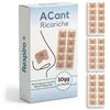 Generico ACant - Ricariche Cerotti Nasali Magnetici, 60 Cerotti Nasali Extra Forti Compatibili con Dilatatore Nasale Magnetico - Cerottini Nasali Respira Bene, Cerotti Nasali Antirussamento - Solo ricariche