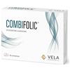 VELA FARMACEUTICI COMBIFOLIC - Integratore Omocisteina con Acido Folico Attivo, Betaina TMG, Vitamina B12 Metilata, Vitamine B6 B2 e Zinco, Supporto al Normale Metabolismo Omocisteina -30 Cps- Vela Farmaceutici