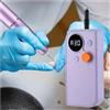 JOJIDE Trapano per unghie, Trapano for unghie portatile professionale senza fili Efile, kit ricaricabile con 30000 giri/min(Purple)