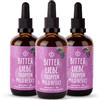 BitterLiebe - Gocce amare Mild Berry - gocce di sostanze amere senza alcool con gusto di frutta - carciofo e dente di leone per la digestione * - contro la fame dolce - vegano e made in Germany
