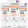 KOTOR PHARMA KOTOR GEL ARTICOLARE | Set di 3 | Lenisce le articolazioni e i muscoli | Silicio + Harpagophytum + Canfora + Gaulteria, timo + rosmarino + pepe nero + menta piperita | 3 x 100 ml | Italia