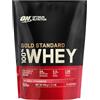 Optimum Nutrition - 100% Oro Del Siero Di Latte (450gr) - Proteine del siero di latte - 24 g di proteine per dose! - Fragola