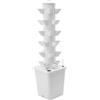 Zalydala Torre idroponica, kit di coltivazione idroponica, kit di germinazione verticale, PP di alta qualità, design poroso, sei strati di superficie e 30 punti di impianto