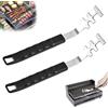 Vlecexs 2 Pezzi Barbecue Utensili Sollevatori Multifunzione Grill In Acciaio Inossidabile Resistente al Calore Protezione Antiscivolo Accessori Per Grigliate Universali Accessori Barbecue All'aperto