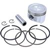 SAANICH 18 * Accessori carburatore Set 68mm Pistone Anelli Guarnizione Paraolio Ricostruzione for GX160 GX200 168F 5.5/6.5HP Kit tosaerba