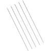 GsLxx Punte elicoidali extra lunghe con gambo dritto, estensione da 2 mm, in acciaio ad alta velocità, lunghezza 200 mm, per legno, plastica, alluminio, ferro, rame (5 pezzi)