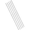 GsLxx Punte elicoidali extra lunghe con gambo dritto, estensione da 4 mm, in acciaio ad alta velocità, lunghezza 250 mm, per legno, plastica, alluminio, ferro, rame (5 pezzi)