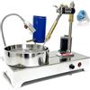 Generic Macchina per sfaccettare pietre preziose, lucidatrice lapidaria da 120 W 1800 giri/min con disco diamantato, smerigliatrice per gioielli da banco da 150 mm per giada, metalli preziosi, cristalli