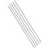 GsLxx Punte elicoidali extra lunghe con gambo dritto, estensione da 4,5 mm, in acciaio ad alta velocità, lunghezza 250 mm, per legno, plastica, alluminio, ferro, rame (5 pezzi)