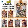 KAYOU Carte Anime Naruto Kayou Serie Completa CR No.01-026, Carta Singola T2W9 T2W8, Collezione di Carte Rare, Gioco Tsunade, Regalo per Bambini