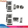 WESTACC Pedali auto per Audi A3 8V Q2 Q3 SQ2 S1 S3 RS3 RS Q3 TT LHD Acceleratore Gas Freno Frizione Resto Pedale Kit di copertura Accessori