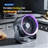 KINSCOTER Ventilatore elettrico multifunzionale Circolatore Ventilatore silenzioso portatile senza fili per la casa Ventilatore da soffitto da parete da tavolo Dispositivo di raffreddamento dell'aria