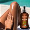 Hllozzi 100ml/3.38fl.oz Olio abbronzante al cocco Abbronzatori senza sole Olio intensificante Bronzer senza sole Olio intensificante Nuovi prodotti estivi