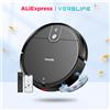 VersLife L6 Robot Aspirapolvere e Lavapavimenti 2 in 1, 4000Pa, Autonomia 120 Minuti, Controllo con App, Telecomando e Alexa, Silenzioso, Auto-ricarica, per Pavimenti Duri, Tappeti e Peli di Animali