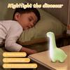 NONE Luce notturna a forma di dinosauro Luce notturna per bambini carina Protezione per gli occhi Lampada da comodino con ricarica USB Decorazione della stanza Regalo per bambini