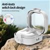 NONE Custodia per Samsung Galaxy Buds 4 Pro 2026, con chiusura di sicurezza, cover per Galaxy Buds 4 Pro per uomo e donna