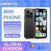 ONEMYTH M17 Pro Mini Smartphone 2026, Schermo HD Completo da 4.0" 4G LTE, Cellulare Android 12 Compatto, Dual SIM Standby, Tascabile