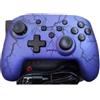 Generico Controller per nintendo switch, Colore Viola con Effetto Fulmine, Cavo Incluso