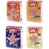 COCOJOY Box Kelly's Popcorn per Microonde Classici, Burro, Caramello, Formaggio 4 confezioni da 270 gr (3 x 90 gr) ognuna