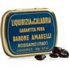 AMARELLI PZ 12 SCATOLE DI METALLO DA 20 G DI AMARELLI LIQUIRIZIA SPEZZATINA TRONCHETTI DI LIQUIRIZIA PURA