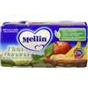 Mellin Omogeneiz.Mela/Banana - 12 confezioni da 2 pezzi da 100 g [24 pezzi, 2400 g]