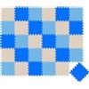 LittleTom 27 Pezzi Tappetino Puzzle per Bambini - 30x30 Tappeto Neonato Tatami da Gioco Schiuma EVA