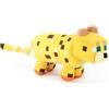 Barrado Personaggi di Peluche del Videogioco Minecraft - Enderman, Lama, Ocelot, Maiale, Steve, Alex, Creeper, Lupo - Taglie Diverse a Seconda del Modello -Qualità Super Soft (Ocelot)