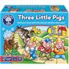Orchard Toys Three Little Pigs Game, Fun Board Game for Children Age 3-6, Family Game Toy