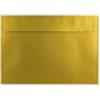 Craft21 Limited Buste colorate C4 perfette per biglietti di Natale A4, biglietti di auguri, inviti per uso in ufficio, buste per spedizioni con chiusura adesiva, 324 mm x 229 mm, confezione da 10 (oro metallizzato)