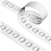 InnoHHustle 30 etichette adesive NTAG216 NFC con chip NFC originale NTAG216, etichette adesive trasparenti RFID, riscrivibili, memoria a 888 byte, adatte per tutti i dispositivi e smartphone abilitati NFC e TagMo