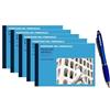 Dodici Blocchi Registro Presenze Mensile A5 (21x15 cm) - 2 Copie Autoricalcanti - 50 Moduli in Duplice Copia (50x2) - Segnatempo Ore Lavoro Personale Dipendenti - CON PENNA TOUCH OMAGGIO Dodici12® (1)