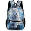 WECECE Zaino Scolastico Tiger Ragazzo Ragazza 9-13 Anni Zainetto Animal Tiger Classe 4-5 e Media 1-3 Scuola Backpack Resistente 43x32x15 cm Regalo di Compleanno per Libri Quaderni