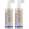 JOANNA Konopie Balsamo per capelli per la cura dei capelli che cadono, idratante e rinforzante con estratto di semi di canapa e Vital Hair Complex e Biotina 100 ml (Confezione da 2)