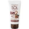Bottega Verde - SOL Argan, Crema Solare Viso, 50 ml, SPF 15, Antietà Idratante, Arricchita con Olio di Argan e Acido Ialuronico, Fragranza Fiorita, Senza Parabeni, per Tutti i Tipi di Pelle