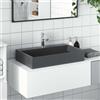 Vidaxl Lavandino 60x38x11 cm Blocco in Marmo/Minerale Antracite