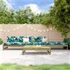 Vidaxl Set Salotto da Giardino 4 pz in Legno Impregnato di Pino