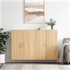 Vidaxl Mobili a Parete 2 pz Rovere Sonoma 69,5x34x90 cm