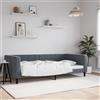 Vidaxl Letto da Giorno Grigio Scuro 100x200 cm in Velluto