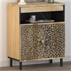 Vidaxl Credenza 60x33x75 cm in Legno Massello di Mango